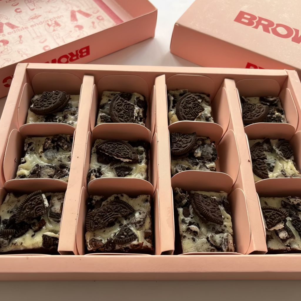 Oreo Cheesecake Brownie (BOX of 12)