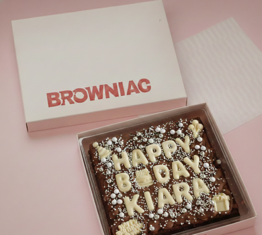 Biscoff brownie Slab